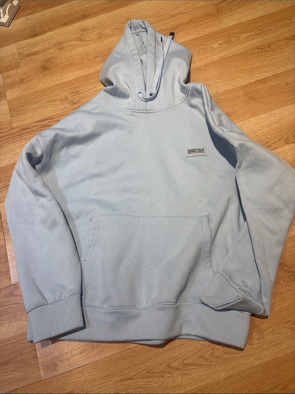 Essentials Universal Apparel Light Blue Pullover Hoodie